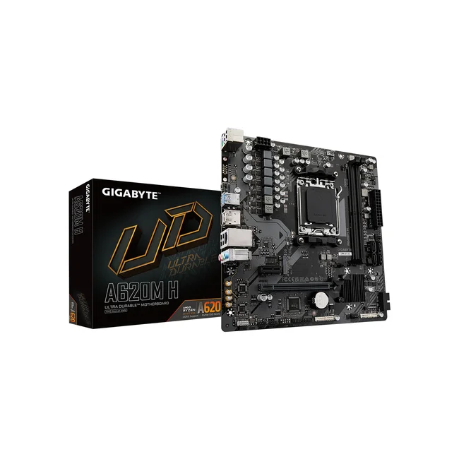 GIGABYTE A620M H placa base AMD A620 Enchufe AM5 Micro ATX image 2