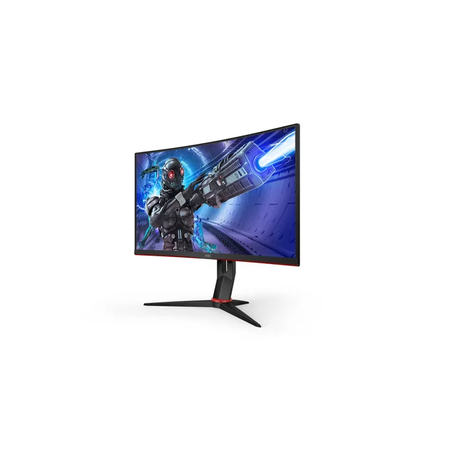 AOC G2 CQ32G2S monitor de computadora 81.3 cm (32") 2560 x 1080 Pixeles UltraWide Full HD LCD Negro, Rojo image 8