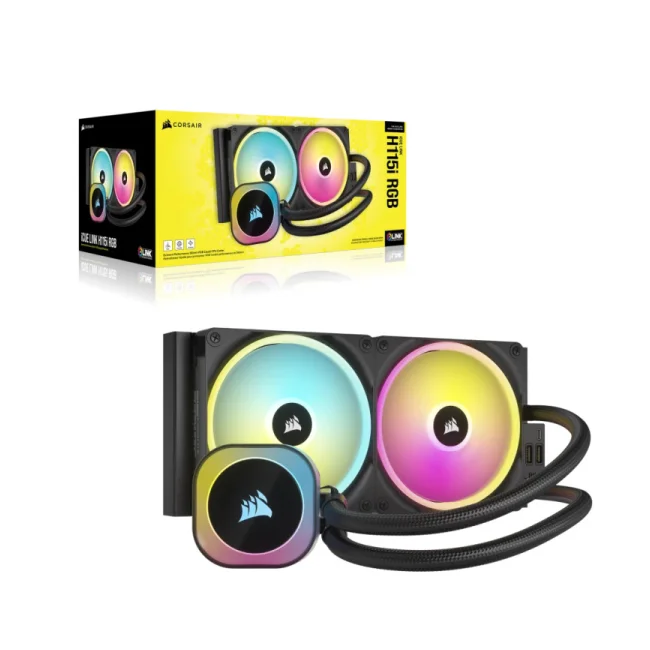 Corsair H115I Procesador Kit de maquillaje para labios 14 cm Negro image 10