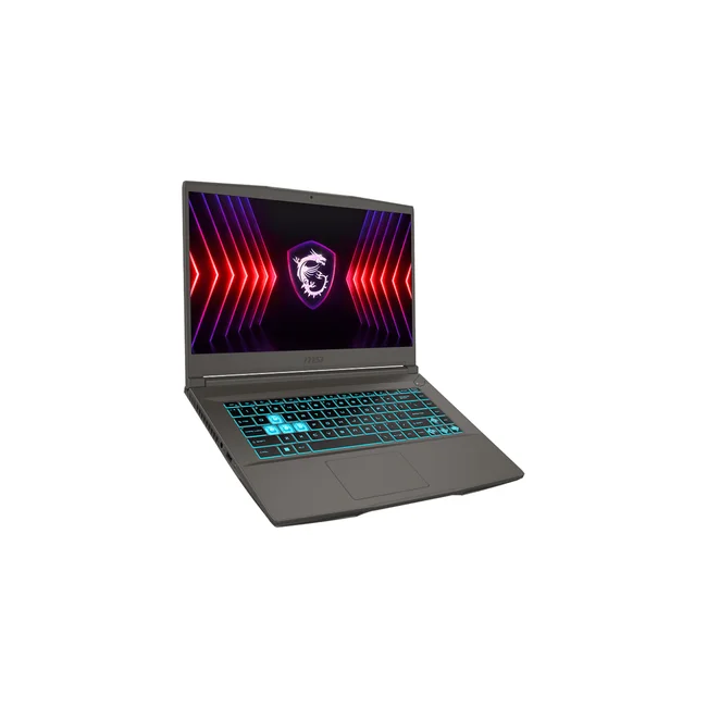 MSI Thin A15 B7VE-466US AMD Ryzen™ 5 7535HS Computadora portátil 39.6 cm (15.6") Full HD 8 GB DDR5-SDRAM 512 GB SSD NVIDIA GeForce RTX 4050 Wi-Fi 6E (802.11ax) Windows 11 Home Gris