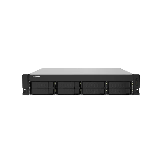QNAP TS-832PXU-RP NAS Bastidor (2U) Annapurna Labs AL324 4 GB DDR4 0 TB QNAP Turbo System Aluminio, Negro