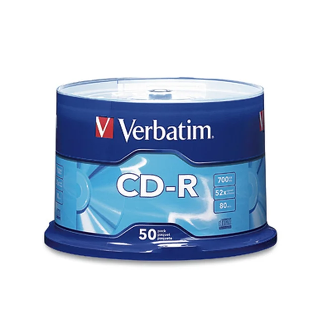 Verbatim Standard 120mm CD-R Media 700 MB 52x 50 pieza(s)