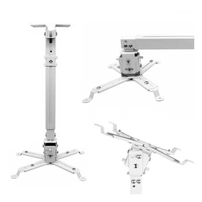 BRobotix 577012 montaje para proyector Pared/techo Blanco image 5