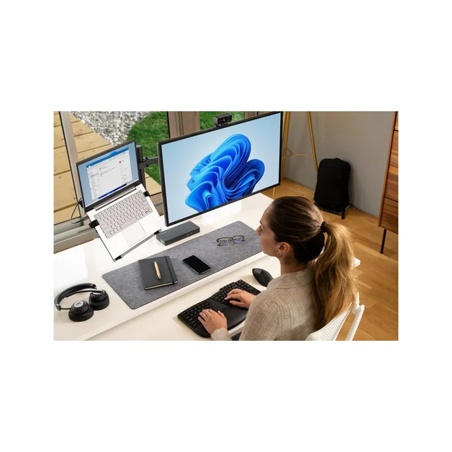 Kensington Pro Fit Ergo KM675 EQ teclado Ratón incluido Oficina RF inalámbrico + bluetooth QWERTY Español Negro image 11
