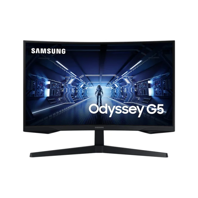 Samsung Odyssey LC27G55TQWLXZX monitor de computadora 68.6 cm (27") 2560 x 1440 Pixeles Quad HD Negro image 2