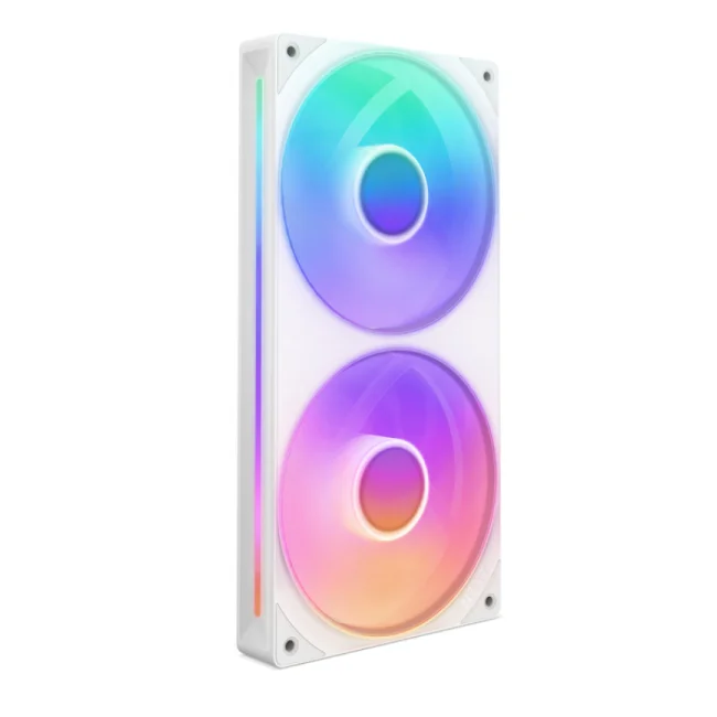 NZXT RF-U24HF-W1 sistema de refrigeración de computadora Gabinete de la computadora Ventilador Blanco image 3