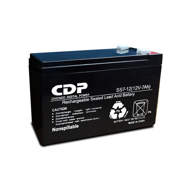 CDP SLB12-7 batería para sistema UPS Sealed Lead Acid (VRLA) 12 V 7 Ah image 3