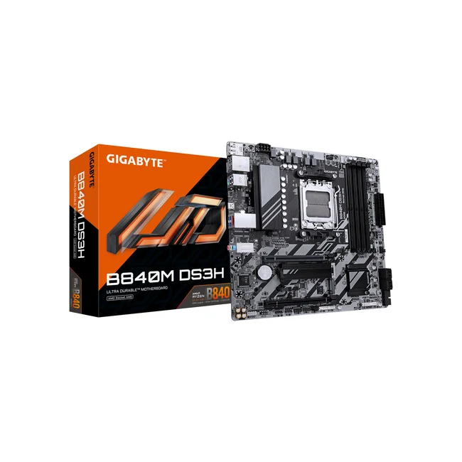 GIGABYTE B840M DS3H placa base AMD B840 Enchufe AM5 Micro ATX