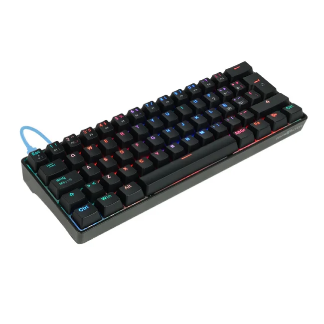 Game Factor KBG560 teclado USB QWERTY Español Negro image 13
