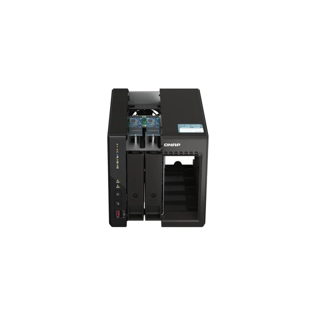 QNAP TS-253E NAS Tower Intel® Celeron® J6412 8 GB 0 TB QNAP Turbo System Negro image 7