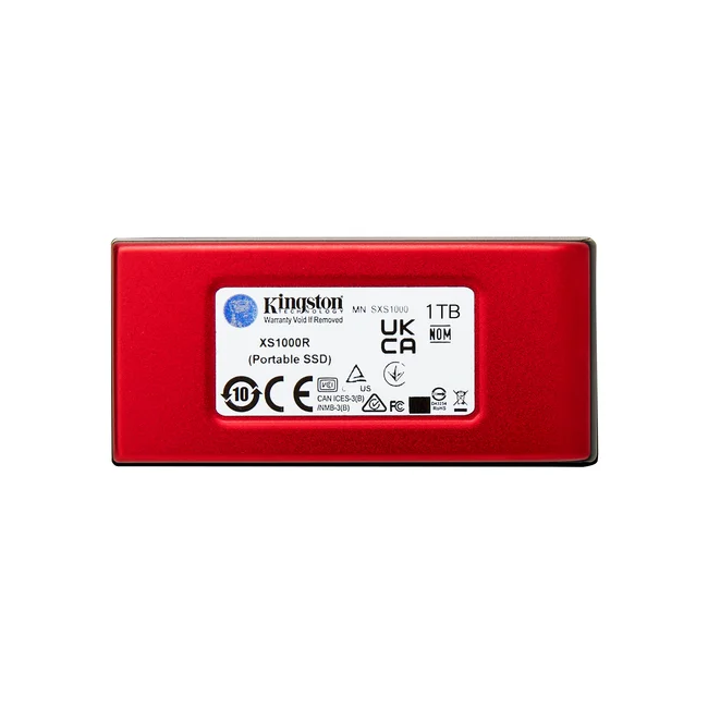Kingston Technology XS1000 Red 1 TB USB Tipo C 3.2 Gen 2 (3.1 Gen 2) Rojo image 5