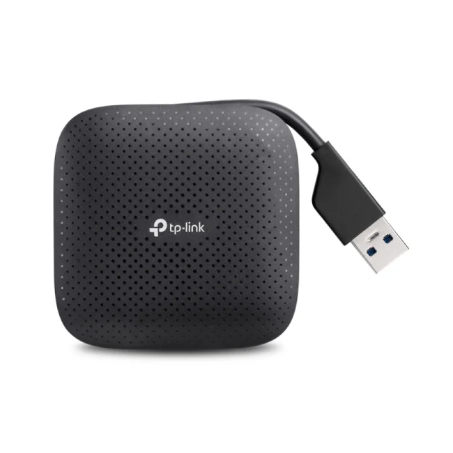 TP-Link UH400 nodo concentrador USB 3.2 Gen 1 (3.1 Gen 1) Type-A 5000 Mbit/s Negro