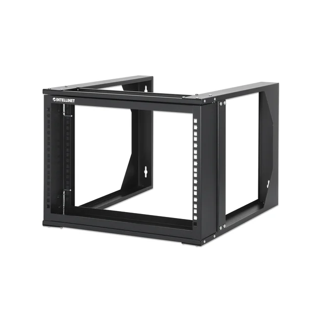 Intellinet Rack abierto de 19" para montaje en pared, 2 postes, 6U
