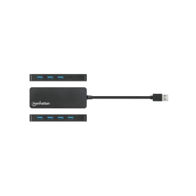 Manhattan Hub USB con 7 puertos USB-A 3.2 image 9