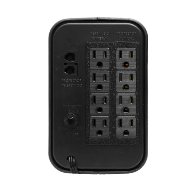 Complet T2000 regulador de voltaje 8 salidas AC 120 V Negro image 6