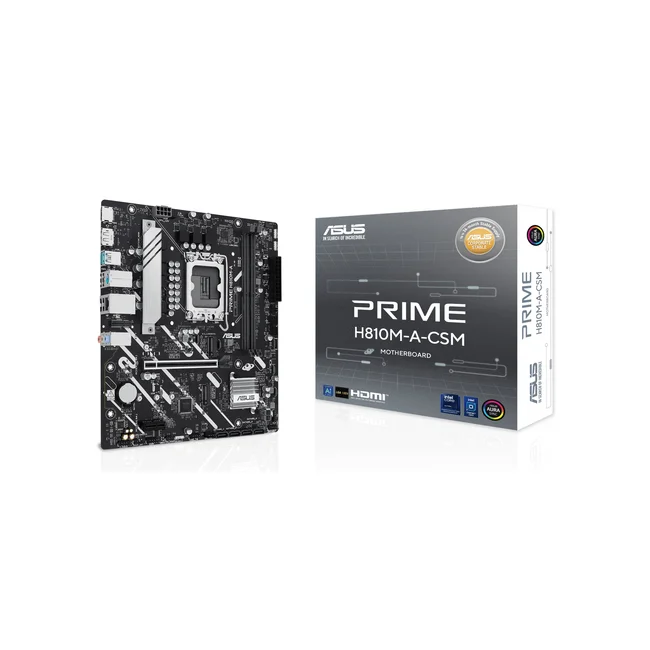 ASUS PRIME H810M-A-CSM Intel H810 LGA 1851 (Socket V1) Micro ATX