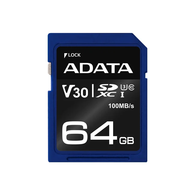 ADATA ASDX64GUI3V30S-R memoria flash 64 GB SDXC UHS-I Clase 10