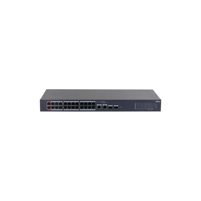 Dahua Technology DH-CS4226-24ET-240 dispositivo de redes Gestionado L2 Gigabit Ethernet (10/100/1000) Energía sobre Ethernet (PoE) Negro