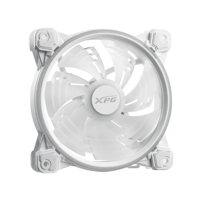 XPG HURRICANE 120 ARGB PWM Placa base Ventilador 12 cm Blanco 1 pieza(s)