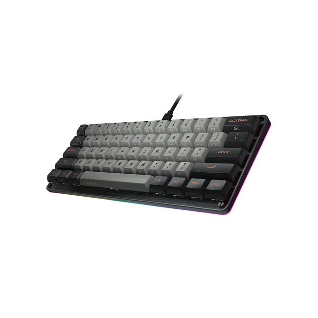 COUGAR PURI MINI teclado Juego USB QWERTY Inglés Negro image 6