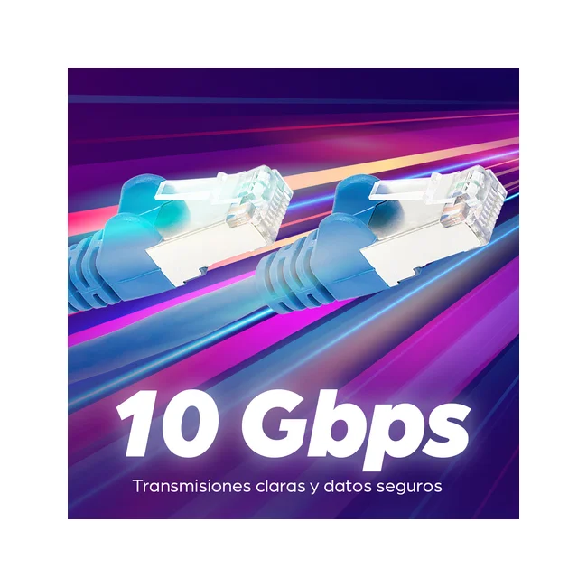 Intellinet Cable de Red Cat6a S/FTP, 0.9 m, Azul image 13
