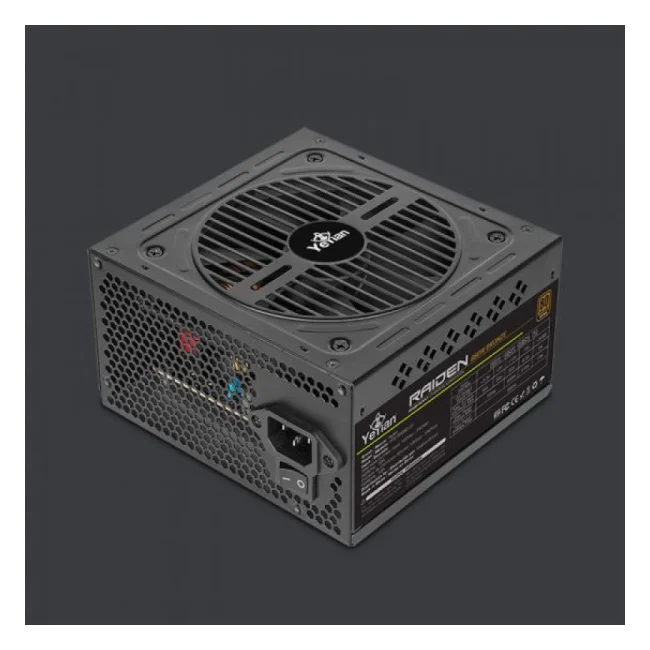 Yeyian YFB-65000-01 unidad de fuente de alimentación 650 W 20+4 pin ATX ATX Negro