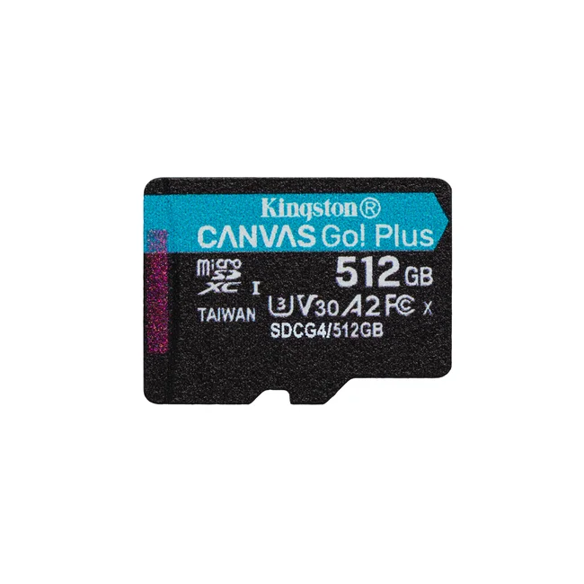 Kingston Technology Canvas Go! Plus 512 GB MicroSD UHS-I Clase 10 image 3