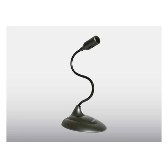 Perfect Choice Microfono de Lujo con Cuello Flexible Negro image 7