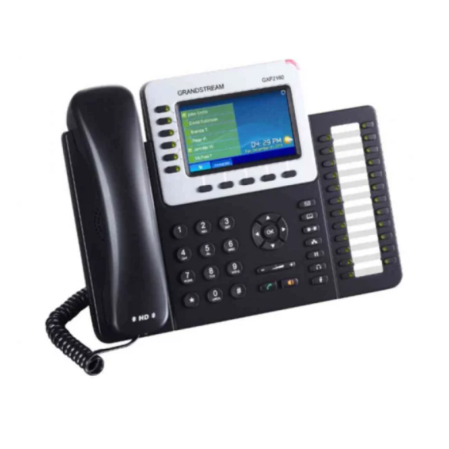 Grandstream Networks GXP2140 teléfono IP Negro 4 líneas LCD image 9