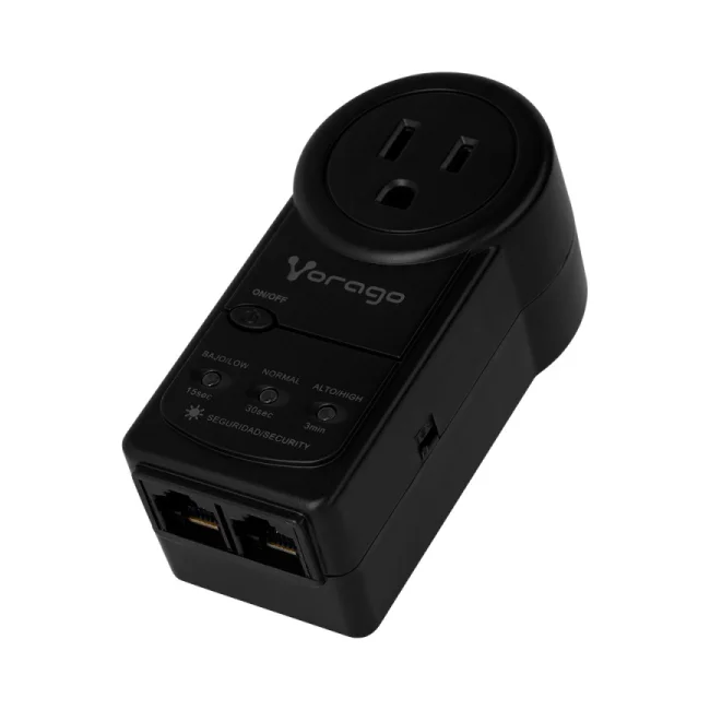 Vorago AVR-300 regulador de voltaje 1 salidas AC 120 V Negro image 10