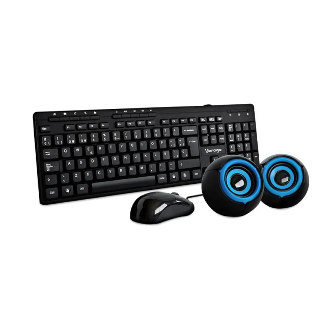 Vorago KMS-104 teclado Ratón incluido QWERTY Español Negro image 11