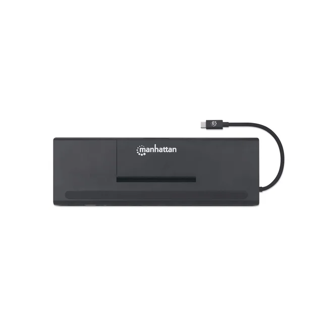 Manhattan Docking station de USB-C a 11 puertos, para tres monitores, con MST image 12