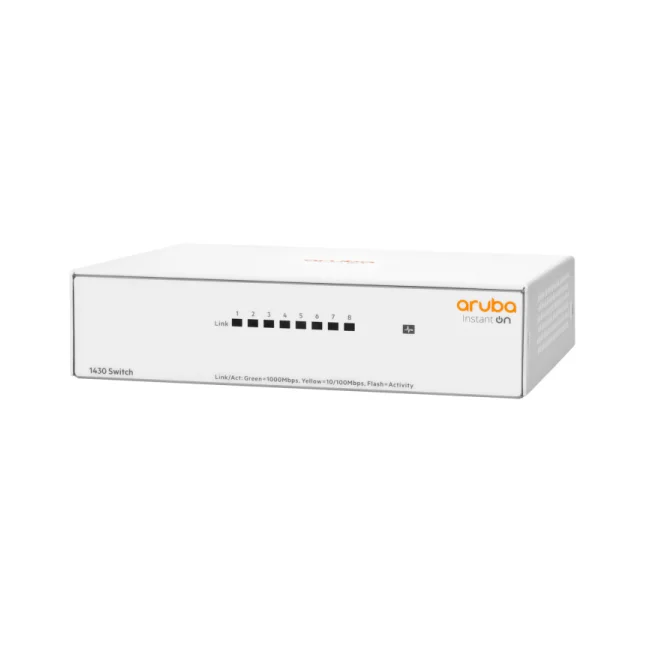 Aruba Instant On 1430 8G No administrado L2 Gigabit Ethernet (10/100/1000) Blanco image 5