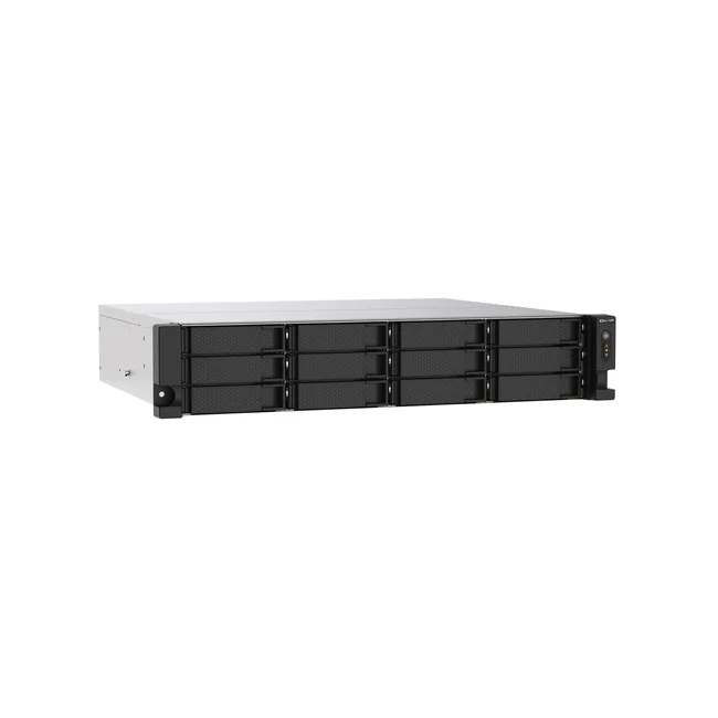 QNAP TS-1273AU-RP-8G servidor NAS o de almacenamiento Bastidor (2U) Ryzen Embedded V1500B 8 GB DDR4 0 TB QNAP QTS Aluminio, Negro image 9