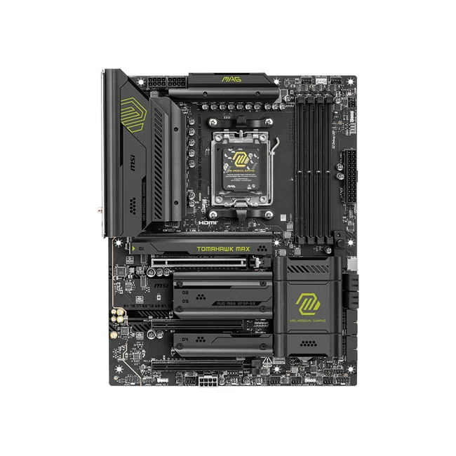 MSI MAG B850 TOMAHAWK MAX WIFI placa base AMD B850 Enchufe AM5 ATX image 3