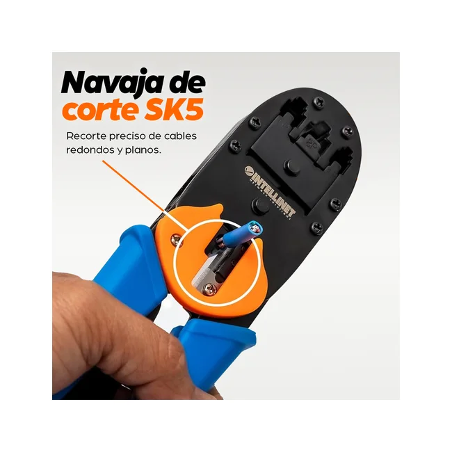 Intellinet Herramienta para Crimpear Plug Modular image 14