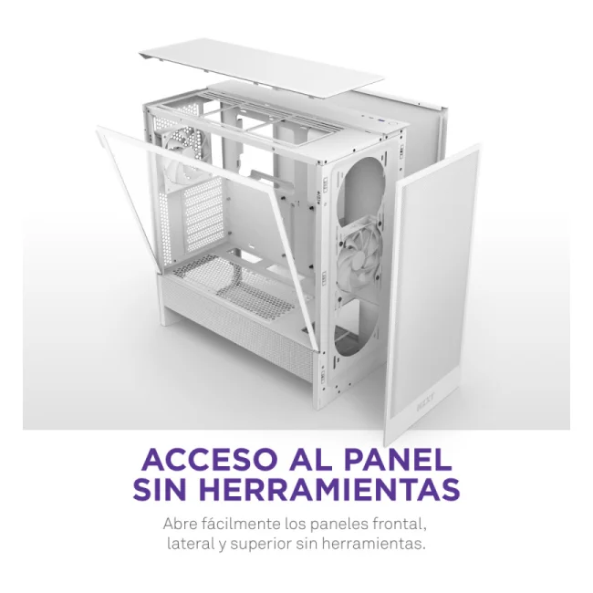 NZXT H5 Flow Midi Tower Blanco image 20