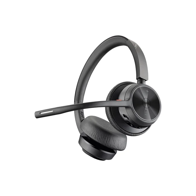 HP Poly Auriculares USB-A estéreo Poly Voyager 4320 UC + adaptador USB-A BT700 + soporte de carga image 12