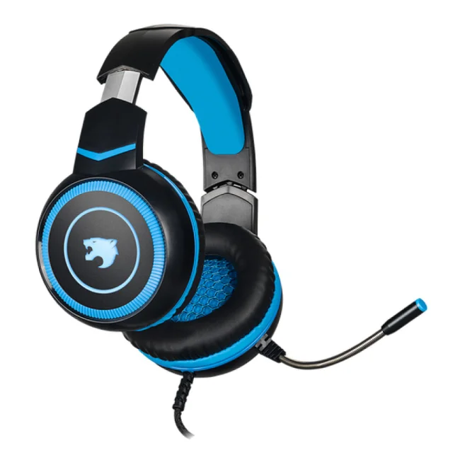 Yaguaret HGQUIMERAYGT audífono y auriculare Auriculares Alámbrico Diadema Juego USB Tipo C Negro, Azul
