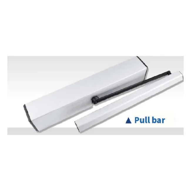 Axceze AX-PULLBAR muelle para puertas Universal Cierre de puerta montado sobre la superficie (brazo normal) Blanco image 3