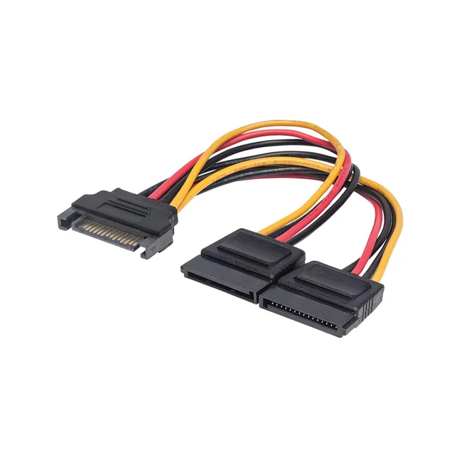 Manhattan Cable Y de alimentación SATA