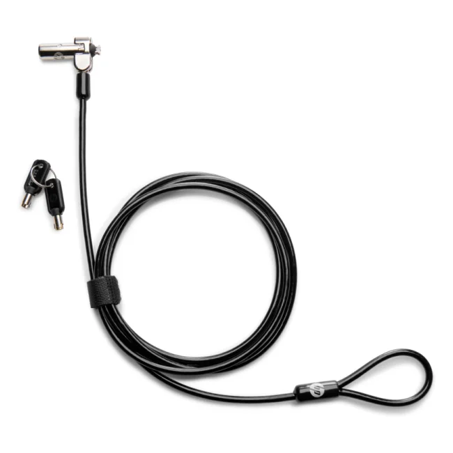 HP Candado con cable y llave Nano