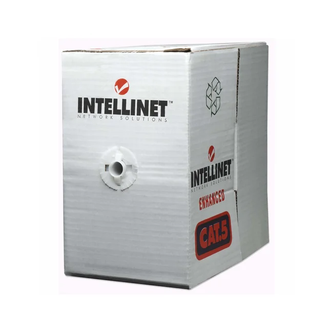 Intellinet BOBINA CABLE UTP DE RED CAT6 CCA ROLLO 305M SOLIDA GRIS, PyME image 8
