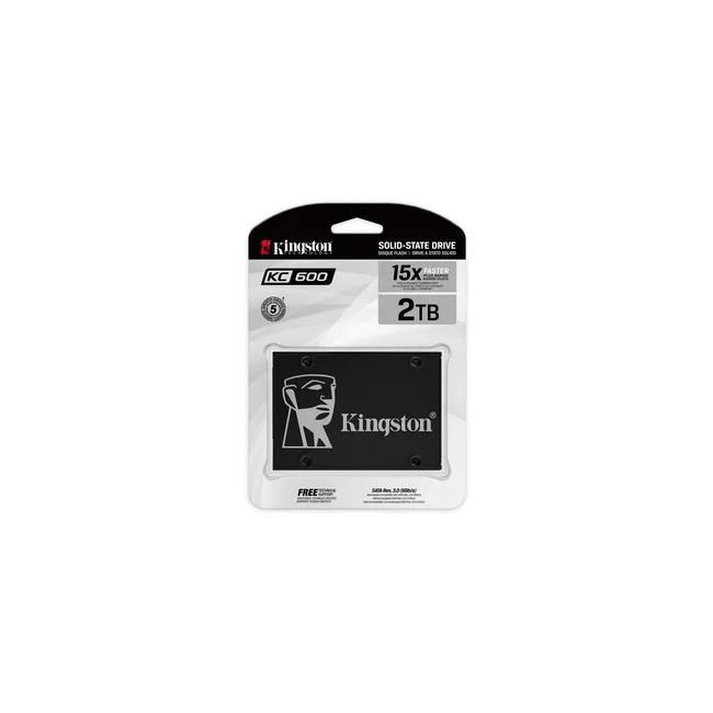 Kingston Technology KC600 2 TB 2.5" Serial ATA III 3D TLC NAND image 5