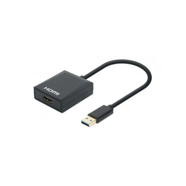 Manhattan Convertidor de USB-A a HDMI 1080p