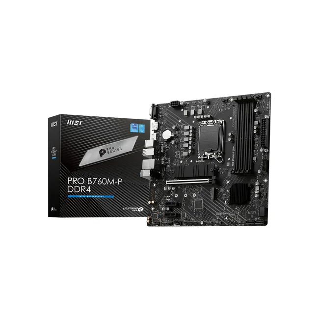 MSI PRO B760M-P DDR4 placa base Intel B760 LGA 1700 Micro ATX image 3