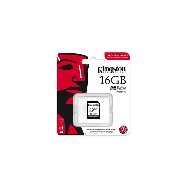 Kingston Technology Industrial 16 GB SDHC UHS-I Clase 10 image 4