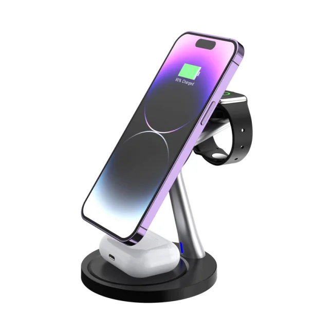 Acteck Energon S-Mate CI740 Audífonos, Smartphone, Reloj inteligente Negro USB Cargador inalámbrico Interior image 6