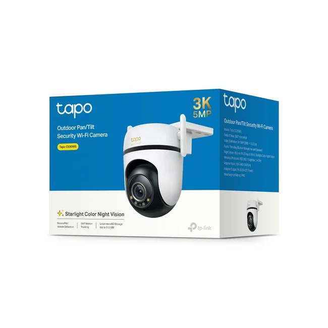 TP-Link TAPO C530WS cámara de vigilancia Torreta Cámara de seguridad IP Exterior 2880 x 1620 Pixeles Pared image 9