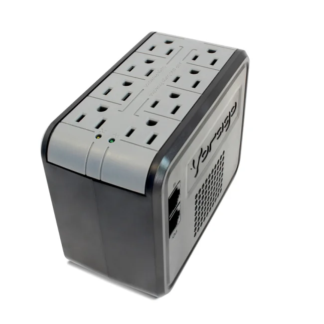 Vorago AVR-100 regulador de voltaje 8 salidas AC Negro image 7